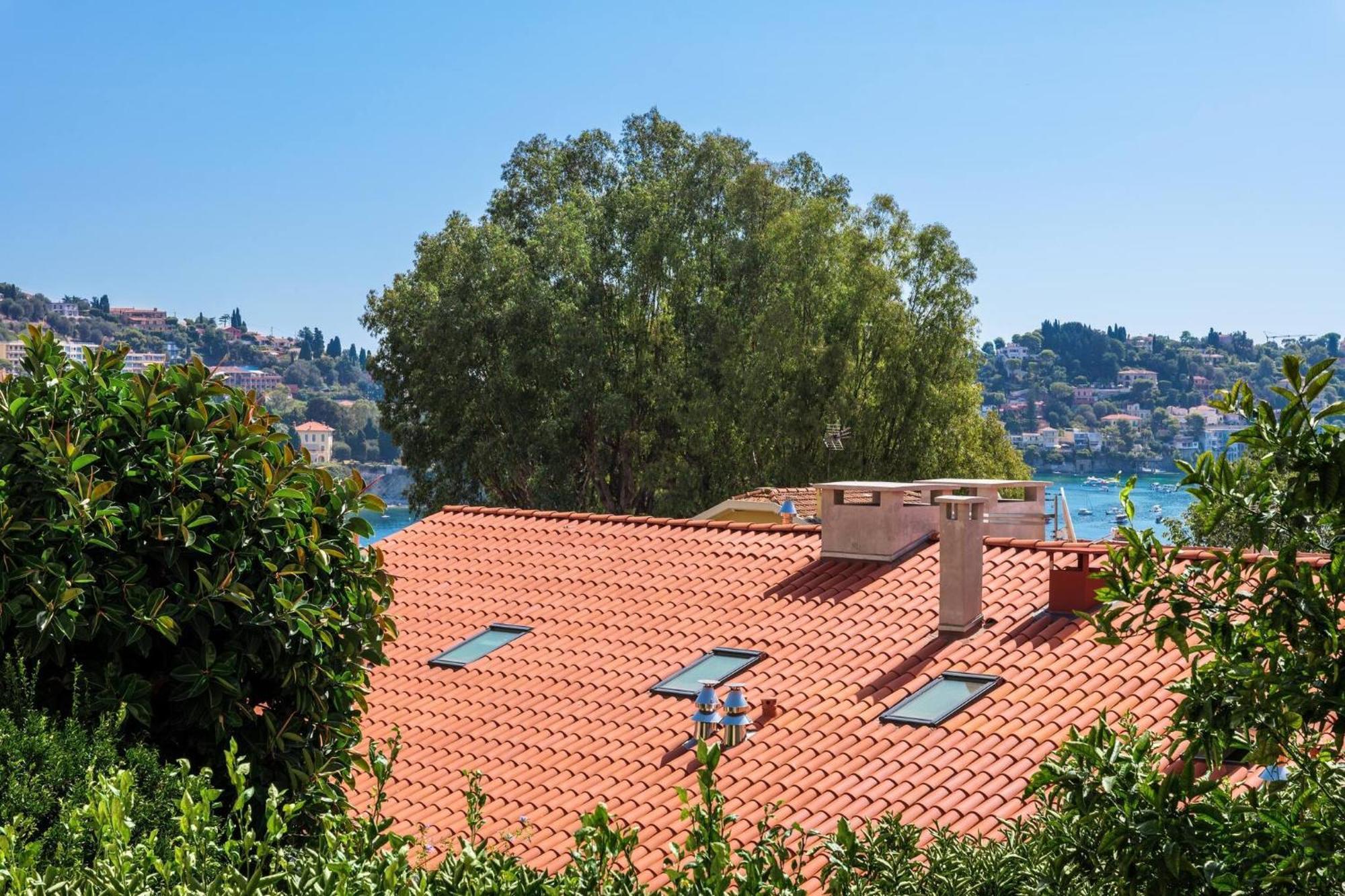 Charmant 3 Pieces Vue Mer Villefranche-sur-Mer Bagian luar foto